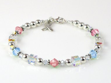 Infant Health Awareness Bracelet - Swarovski® Crystal & Sterling Silver (Everyday)