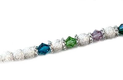 Swarovski Crystal & Sterling Silver Stardust Birthstone Bracelet