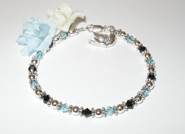 Loss of Infant Boy Memorial Bracelet