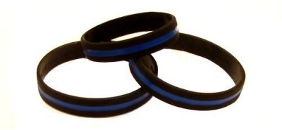 Thin Blue Line Wristbands